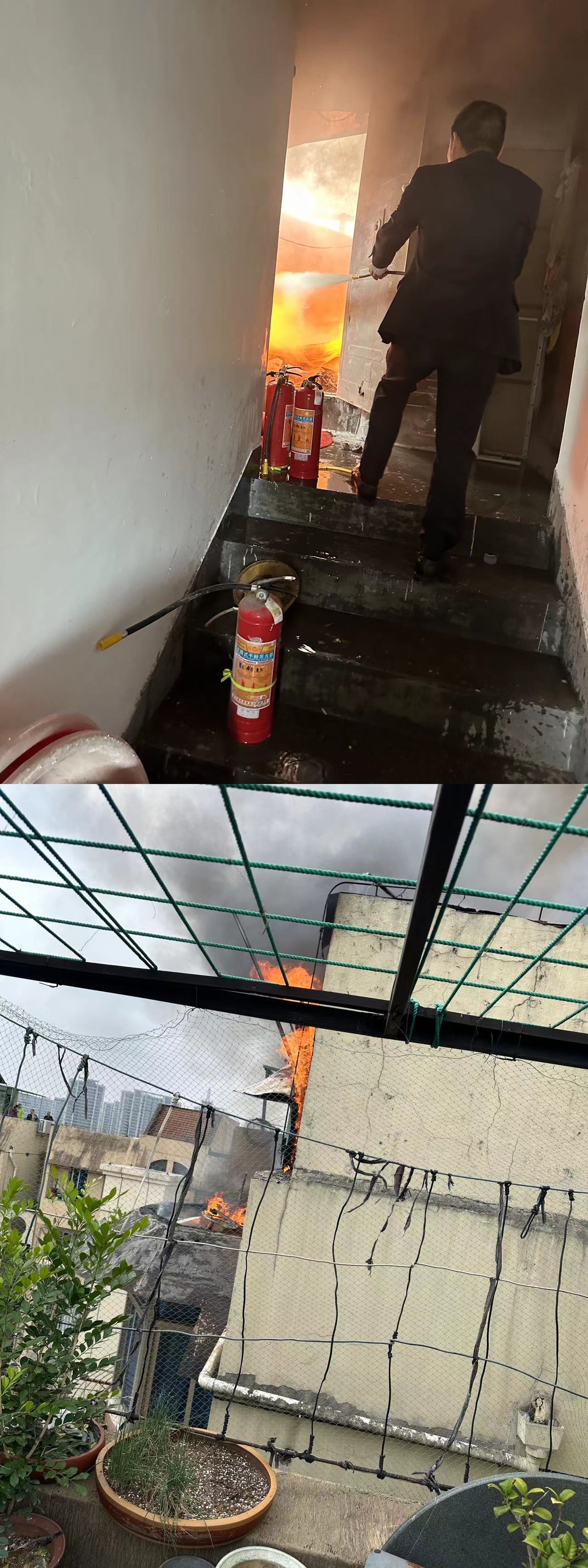 紧迫出动！水晶城微型消防站立新功！