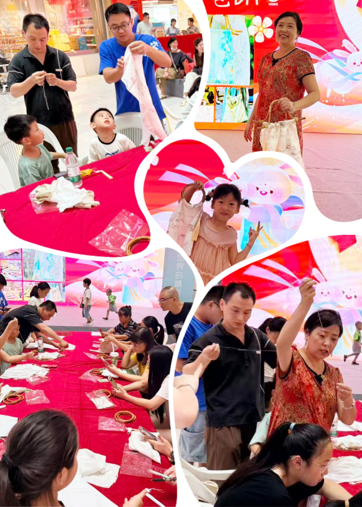 国细腻韵庆华诞！竹节布艺包 DIY 活动受接待！