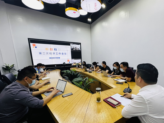 9227新葡的京集团文创集团召开第二次经济事情聚会
