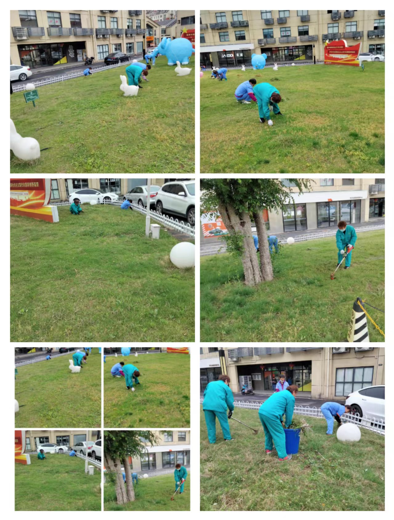 庐阳9227新葡的京集团文创园开展绿化养护事情