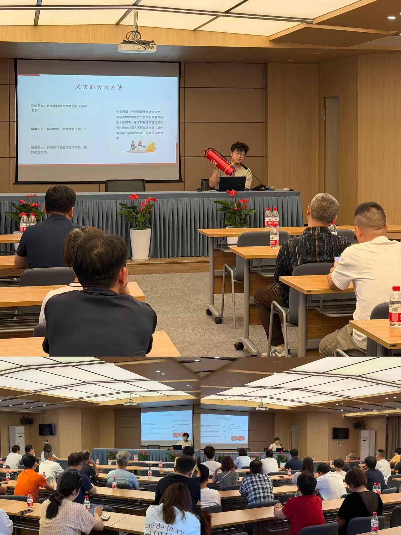 消防清静共守护 市场平安同建设