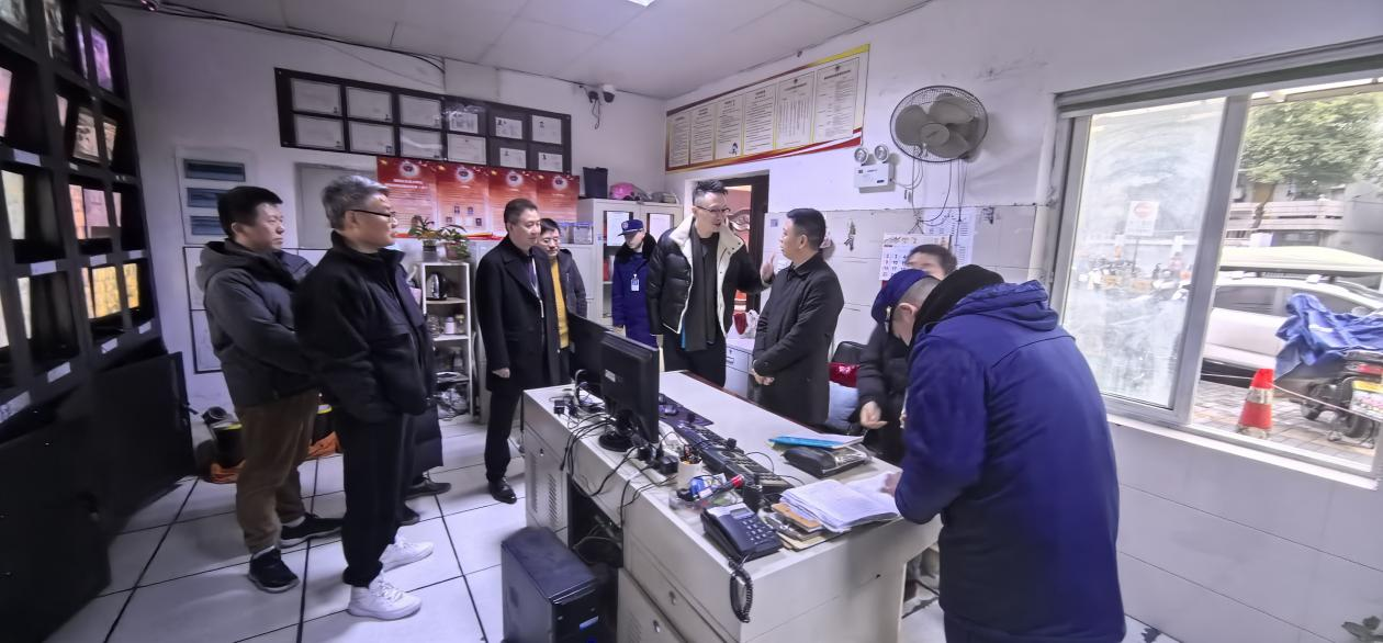 大关街道走访钱江商城开展清静生产专项检查