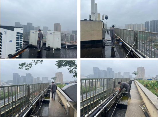 水晶城全力做好防台防汛准备事情